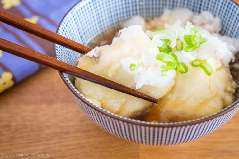 Agedashi Tofu Rezept aus der japanischen Küche