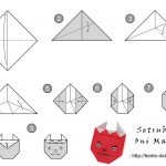 Setsubun Oni Maske Origami