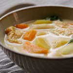 Tofu iri miso cream stew
