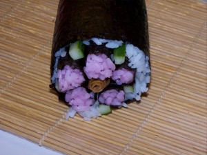 Blüten Sushi