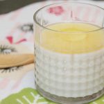 Milchpudding mit Ingwer-Zitronen Sauce