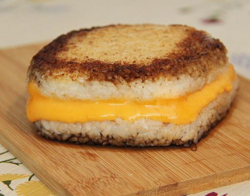 Reis Käse Sandwich