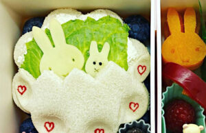 Bento Tutorial: Osterkorb – Hasen in der Bento Box